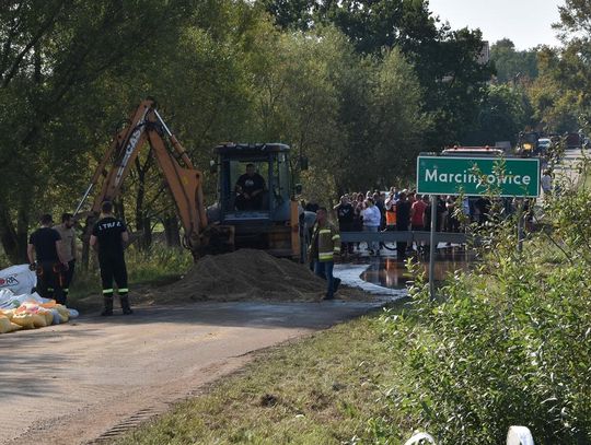 MARCINKOWICE To tu było wczoraj poważne zagrożenie (GALERIA)