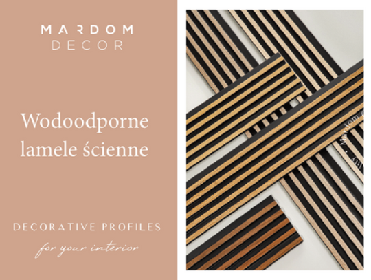 Mardom Decor - Wodoodporne lamele do kuchni i łazienki