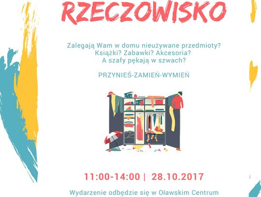 Masz niepotrzebne rzeczy? Wymień je na coś przydatnego!