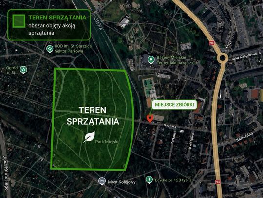 Miasto zachęca do wspólnego sprzątania Parku