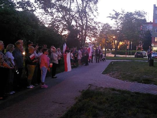 Mieszkańcy Jelcza-Laskowic oddali hołd rotmistrzowi Pileckiemu