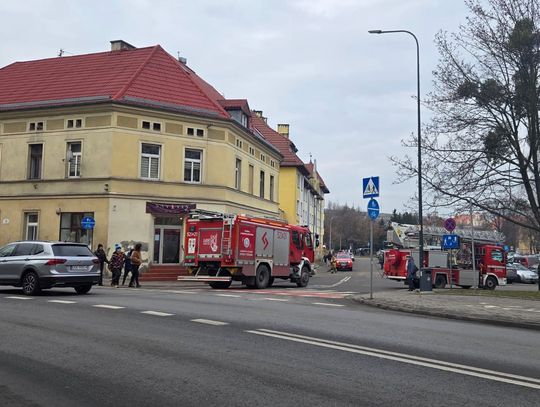 Mieszkańcy zauważyli dym. Szybka reakcja zapobiegła tragedii