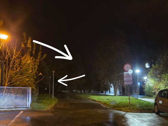 Mieszkaniec nie ustaje - walczy o oświetlenie