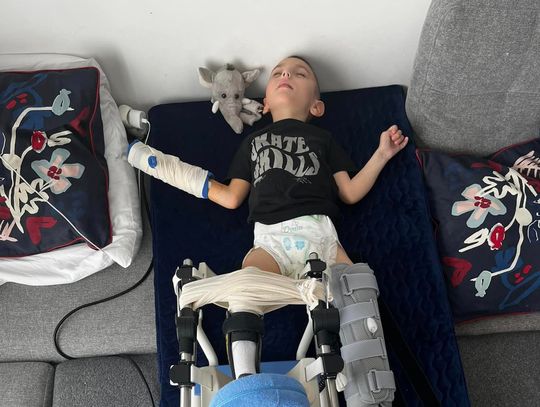 Mija trzecia doba po operacji Patryka - maleńkiego wojownika