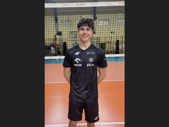 Mikołaj Bałowski na zgrupowaniu kadry U19