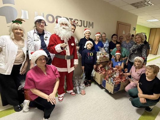 Mikołaj trafił także do naszego szpitala Mikołaj trafił także do naszego szpitala