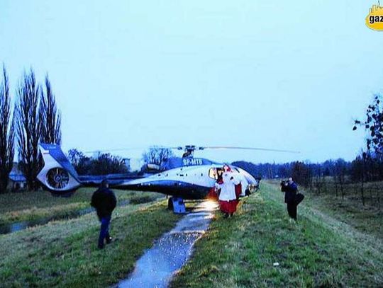 Mikołaj wyląduje na wieży