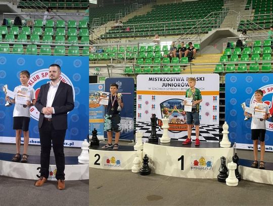 Miłosz Zajadlak na podium mistrzostw Polski