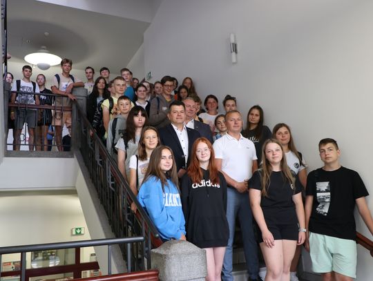 Młodzież z Litwy i Czech odwiedziła Oławę