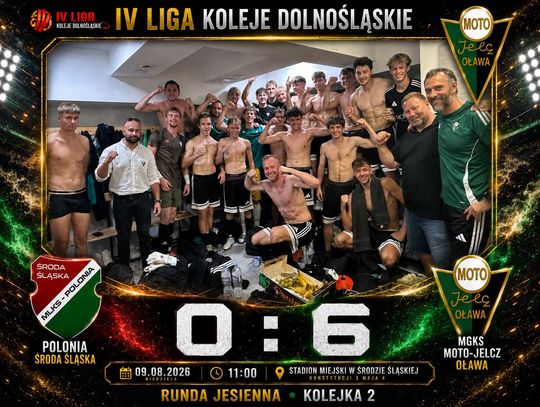 "Moto-Jelcz" Oława rozgromił Polonię Środa Śląska!