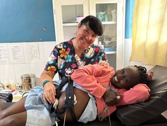 Możemy być dumni z pani Justyny. Położna na medal!