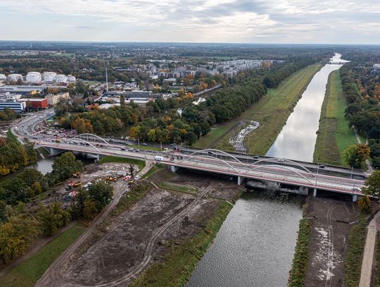 Możemy już wjechać na nowe mosty Chrobrego we Wrocałwiu