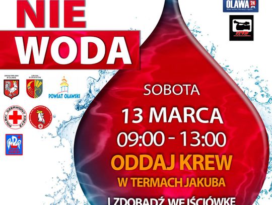 Możesz oddać krew w Termach. Już w sobotę