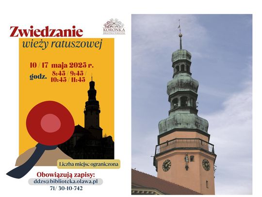 Możesz wejść na wieżę ratuszową. Kiedy?
