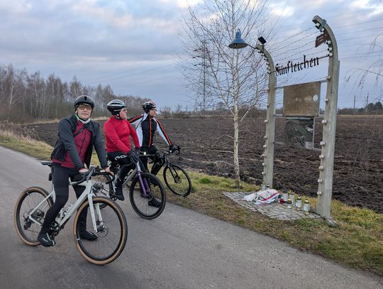 Na rowerach w 80. rocznicę marszu śmierci