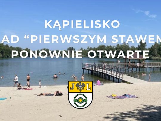 Nad stawem w Jelczu-Laskowicach znów można się kąpać