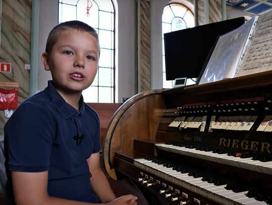 Najmłodszy organista w Polsce zaprasza