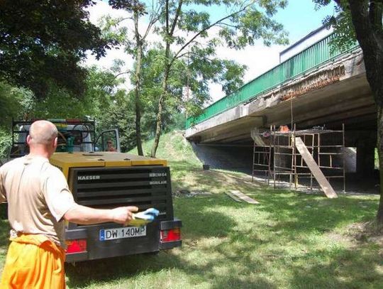 Naprawiają wiadukt na Opolskiej