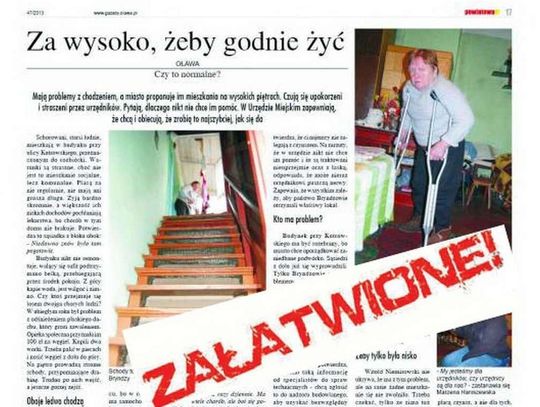 Nareszcie dostali odpowiednie mieszkanie!