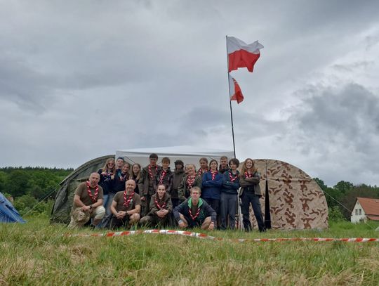 Nasi na zlocie skautów Intercamp 2024