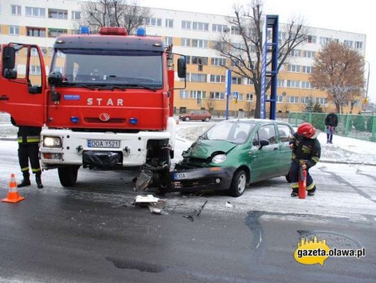 Nie dojechali do pożaru