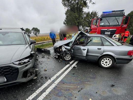 Nie dostosował prędkości do trudnych warunków na drodze