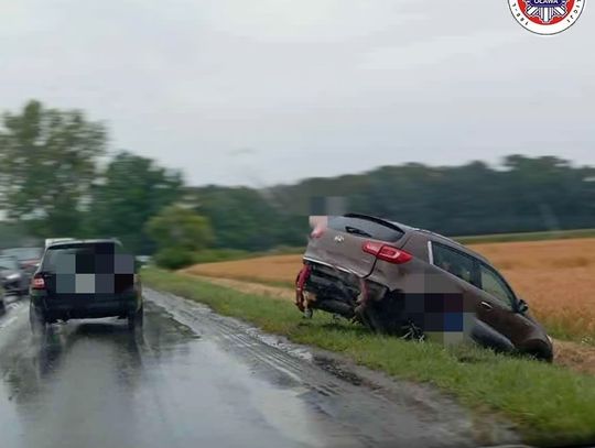 Nie dostosował prędkości do warunków i...
