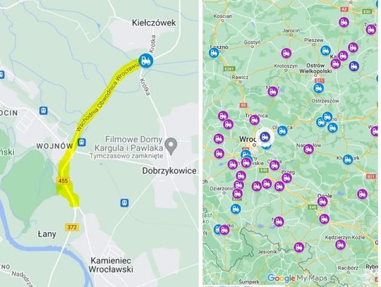 Nie tylko w Oławie dziś utrudnienia - zobacz mapę protestów