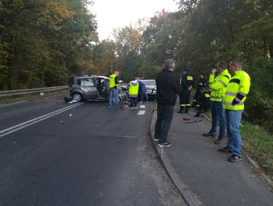 Nie zdążył zahamować. AKTUALIZACJA