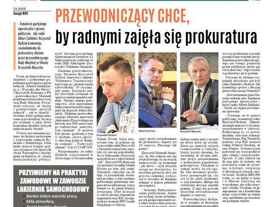 "Niebywały cham" trafia do prokuratury