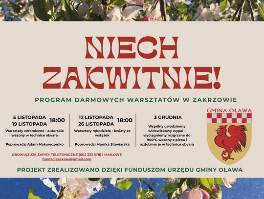 Niech "zakwitną" caramiczne wazony