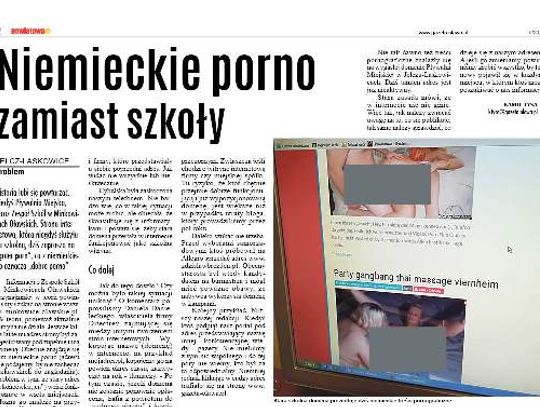 Niemieckie porno zamiast szkoły