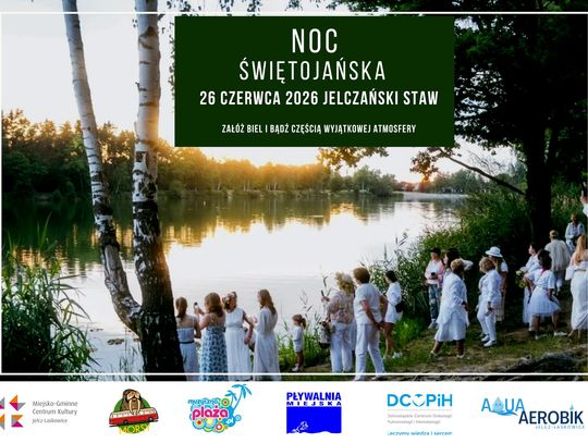 Noc Świętojańska nad stawem