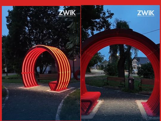 Nocą na Skwerze Praw Kobiet takie coś
