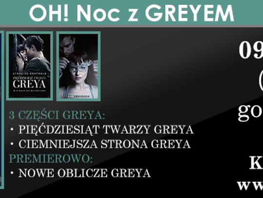 „Nowe oblicze Greya” od 9 lutego w OH Kino!