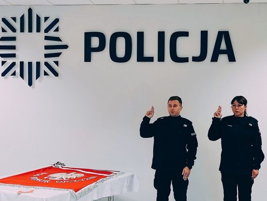 Nowi funkcjonariusze w Komendzie Powiatowej Policji