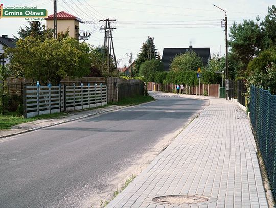 Nowy chodnik w Marcinkowicach