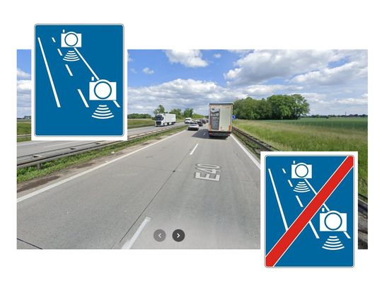 Nowy odcinkowy pomiar prędkości od dziś już się nie kryje