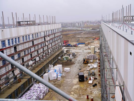 Nowy Szpital Onkologiczny we Wrocławiu przy ul. Hipokratesa rośnie szybciej niż planowano Nowy Szpital Onkologiczny we Wrocławiu przy ul. Hipokratesa rośnie szybciej niż planowano