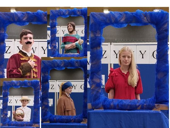 Obrazy jak żywe - szkolna galeria, która ożyła Obrazy jak żywe - szkolna galeria, która ożyła