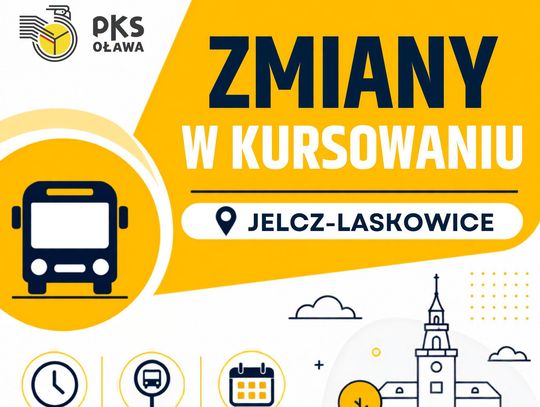 Od 1 września autobusy PKS pojadą tu inaczej