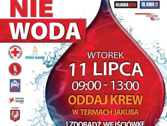 Oddaj krew w Termach Jakuba!