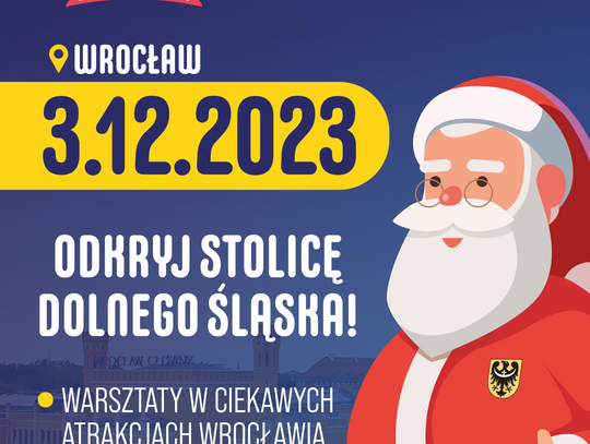 Odkryj Wrocław i odbierz medal od Świętego Mikołaja!