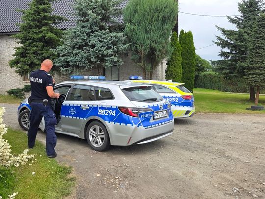 Odnaleziony, był przytomny