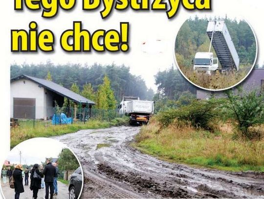 Odpady nawiezione do Bystrzycy trzeba usunąć