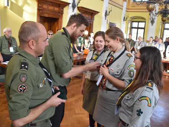 Odznaki wręczono harcerzom zasłużonym dla Chorągwi Dolnośląskiej ZHP