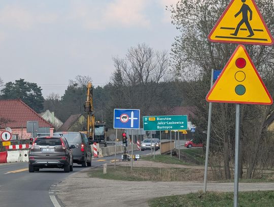 Nowa organizacja ruchu na trasie Oława - Janików