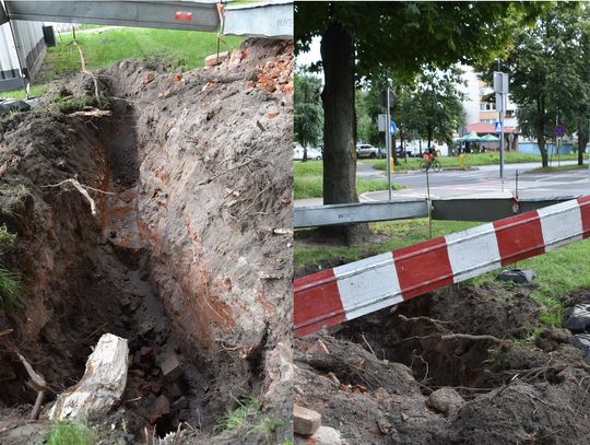 OŁAWA Co jest w tych wykopach na Chrobrego?