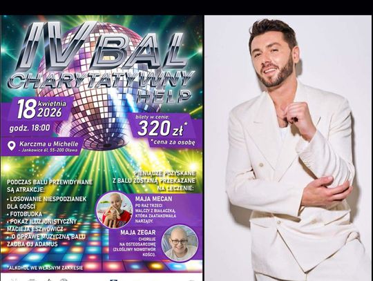 OŁAWA Gościem tego balu będzie Kamil Bednarek