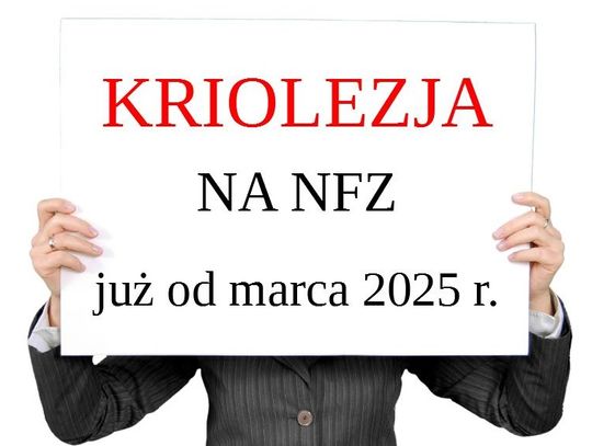 OŁAWA Kriolezja od marca. Bezpłatnie!